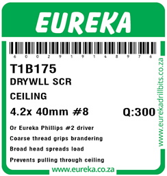 T1B175 - Ceiling Screw -T1B175_Label_T